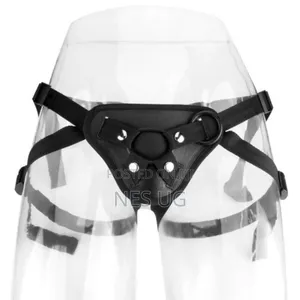 Adjustable Strap on Harness Belt for All Dildo Sizes - Black