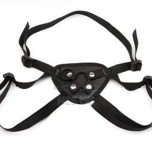 Adjustable Strap on Harness Belt for All Dildo Sizes - Black