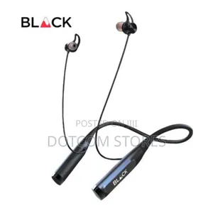 Black Bassband 2 Wireless Bluetooth Neckband