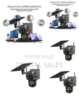 Security Cctv Camera Powered By Solar Energy