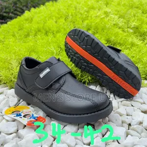Crab Kids Boys Premium Classic School Shoes Size-25-42