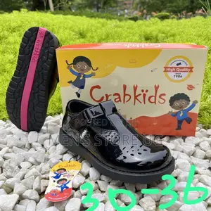 Girls Crab Kids Classic Genuine Authentic School Shoes Size-25-42