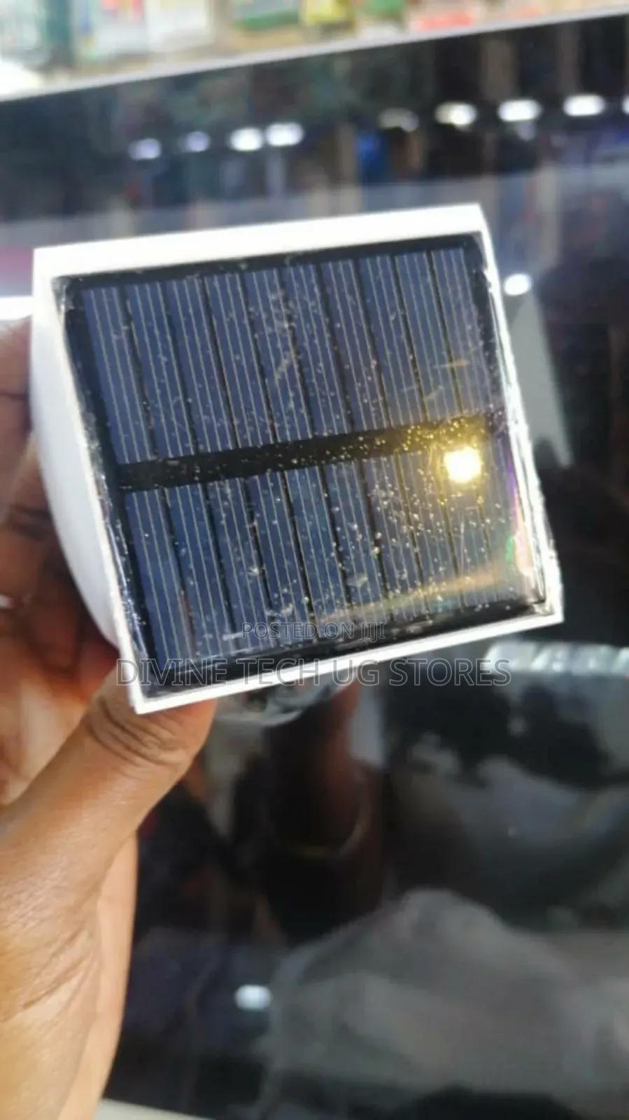 Motion Sensor Alarm, Wifi Solar Security Siren Light