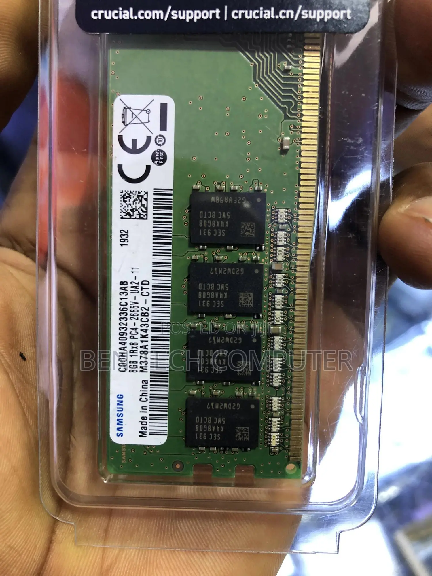 Pc4 8gb of Ram. For Desktop