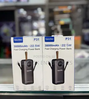 P21 20000mah Portable Power Bank With 22.5w Fast Charging