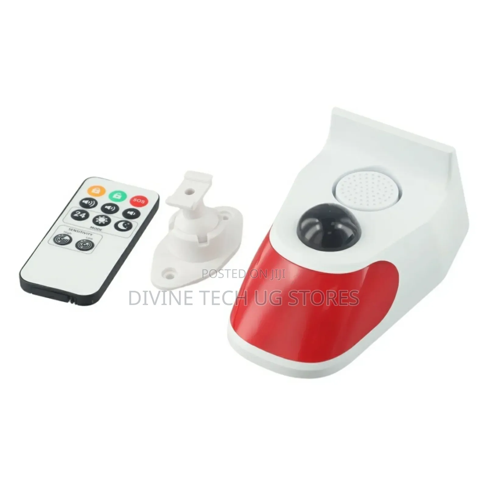 Motion Sensor Alarm, Wifi Solar Security Siren Light