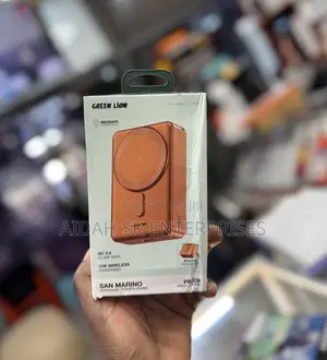 Green Lion San Marino 15w Wirelss Power Bank