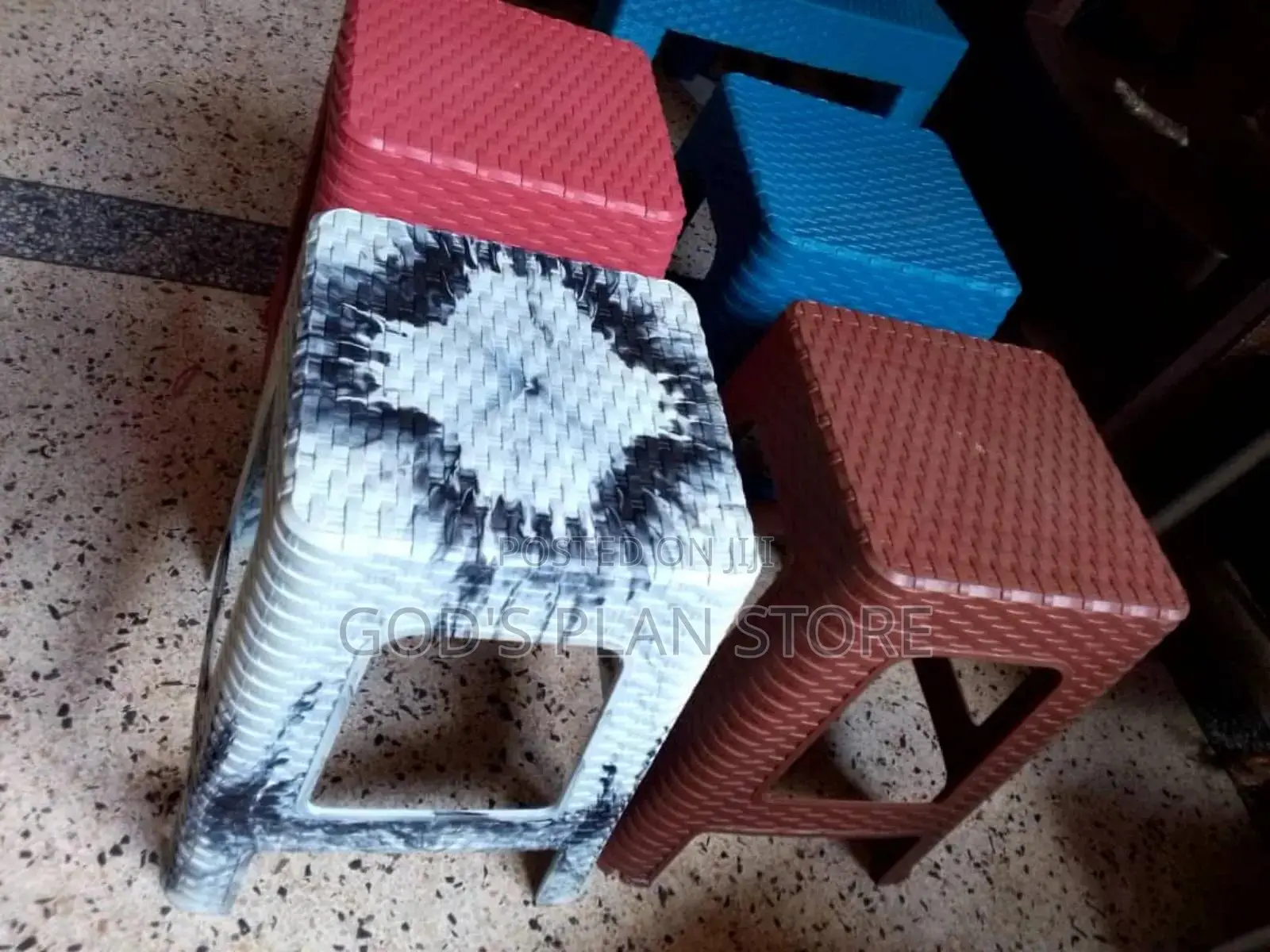 Multicolor Plastic Stools Plastic Stools