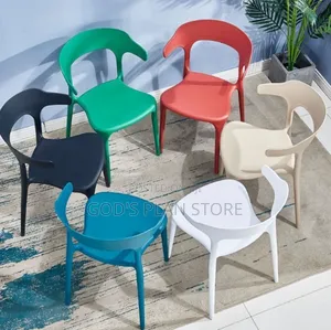 Cow Horm Stacking Plastic Chairs Plastic Chairs
