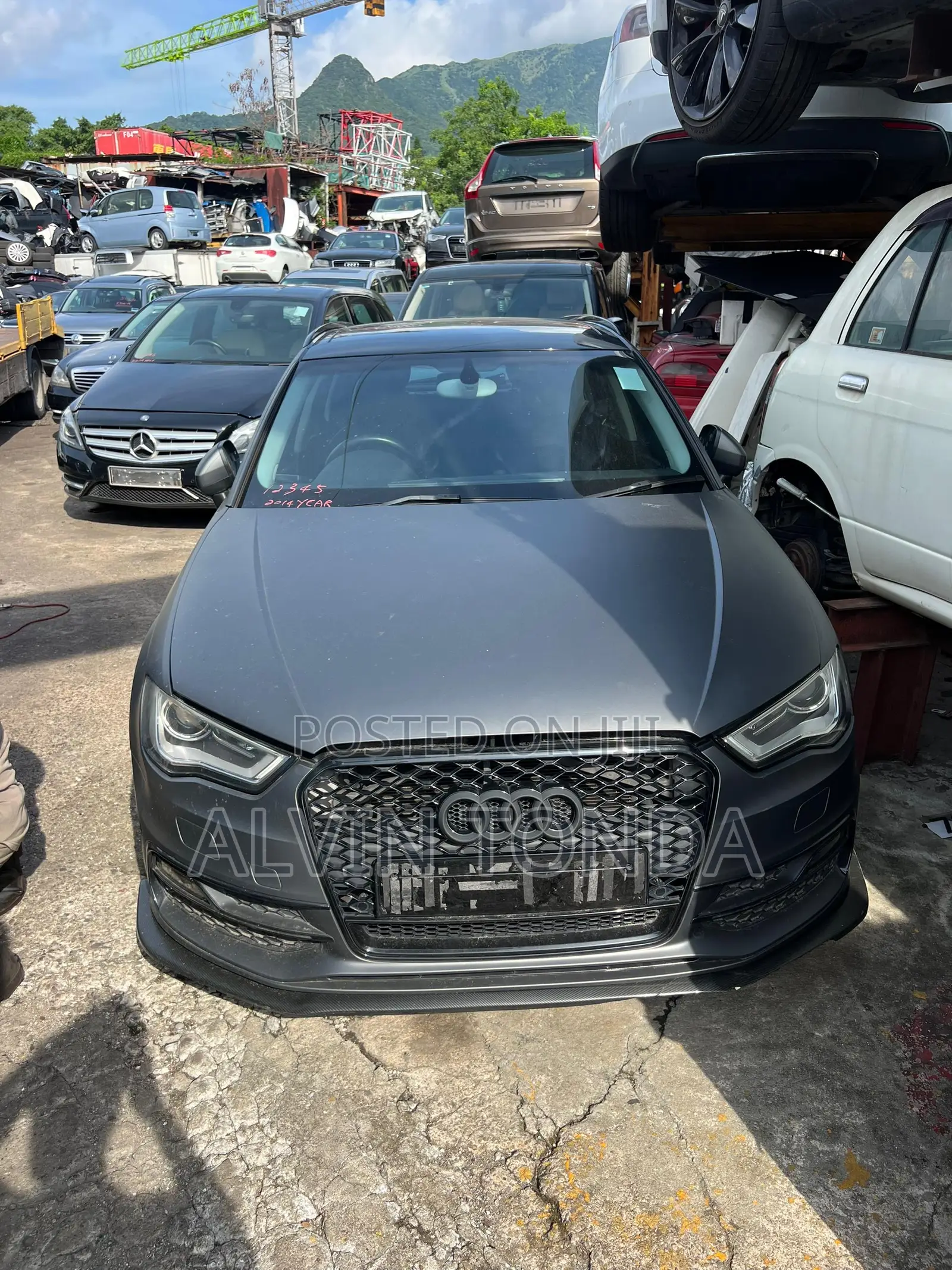 Audi A3 2014 Matt Black