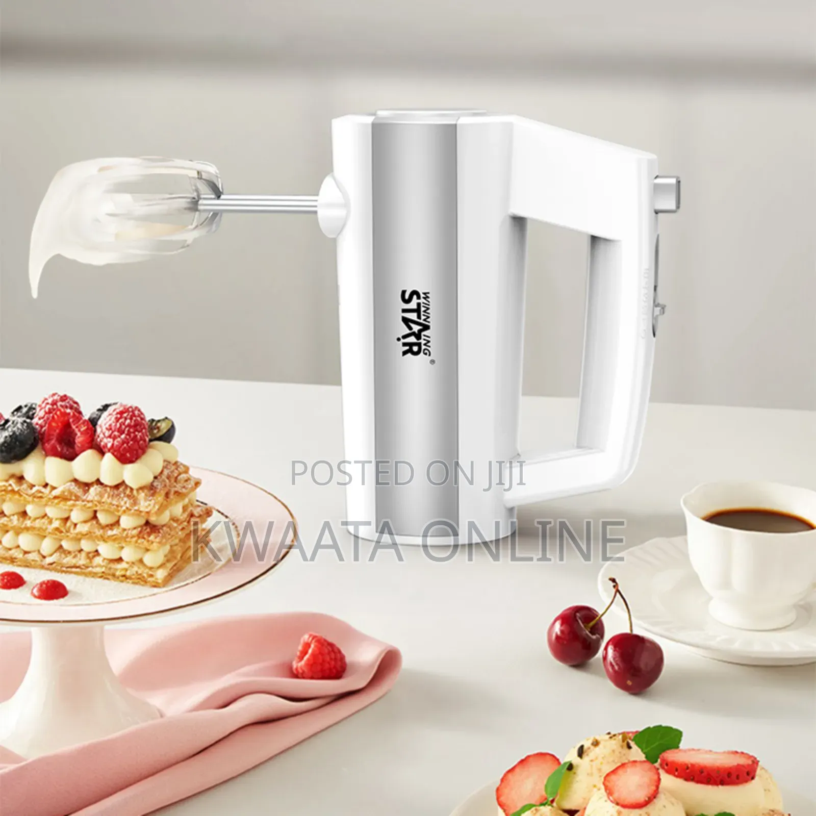 Electric Hand Mixer,Winning Star St-5533 Multipurpose Whisk Mini Mixer