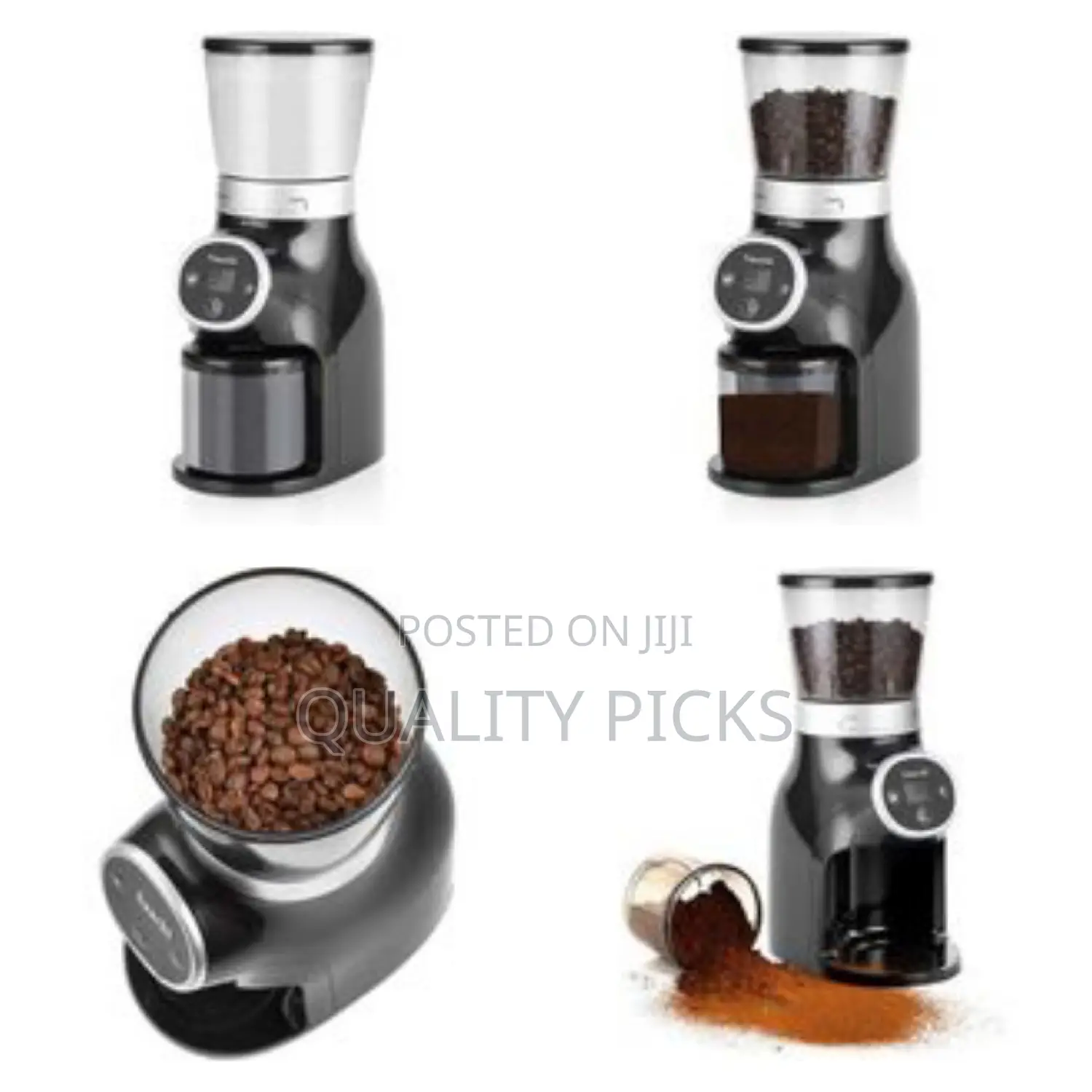 Saachi Coffee Grinder Spices Herbs With 31 Grind Settings