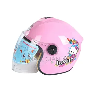 Open-face Kids' Motorcycle Or Scooter Helmet.