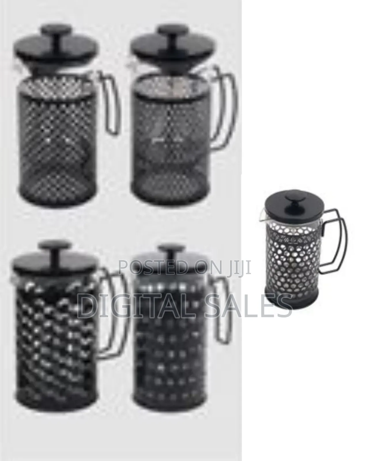 Manual French Press Coffee Maker