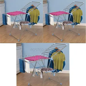Household Essentials Gullwing Folding Clothes Drying Rack