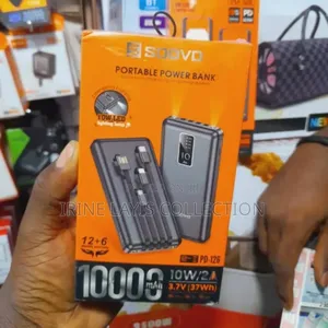 4 In1 Fast Charging Power Bank 10000mah Battery -