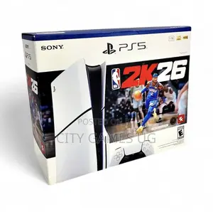 Sony Playstation 5 Slim Disk Edition Nba 2k26 Bundle 1tb Console