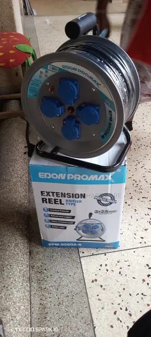 Edon Promax-50m Extension Cable Reel(2.5mm Cable,Heavyduty/Industrial)