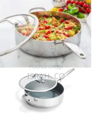 Premium Stainless Steel Sauté Pan