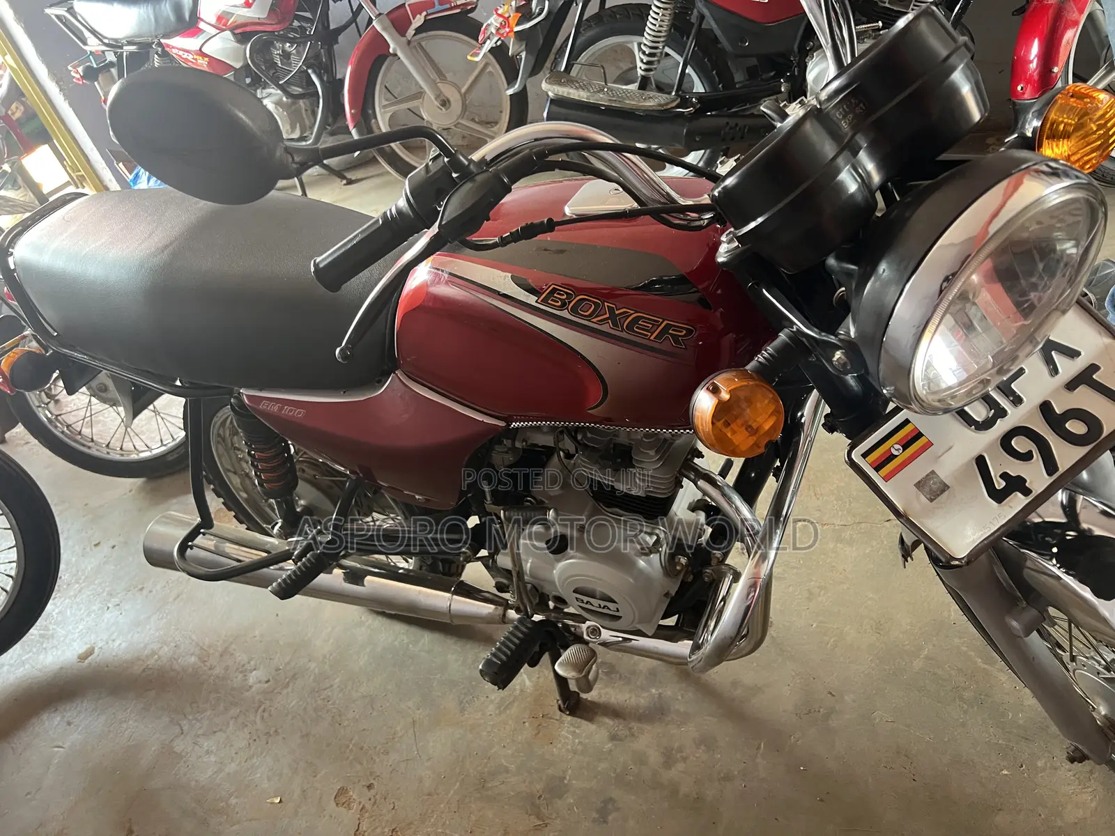 Bajaj Boxer 100 2023 Red