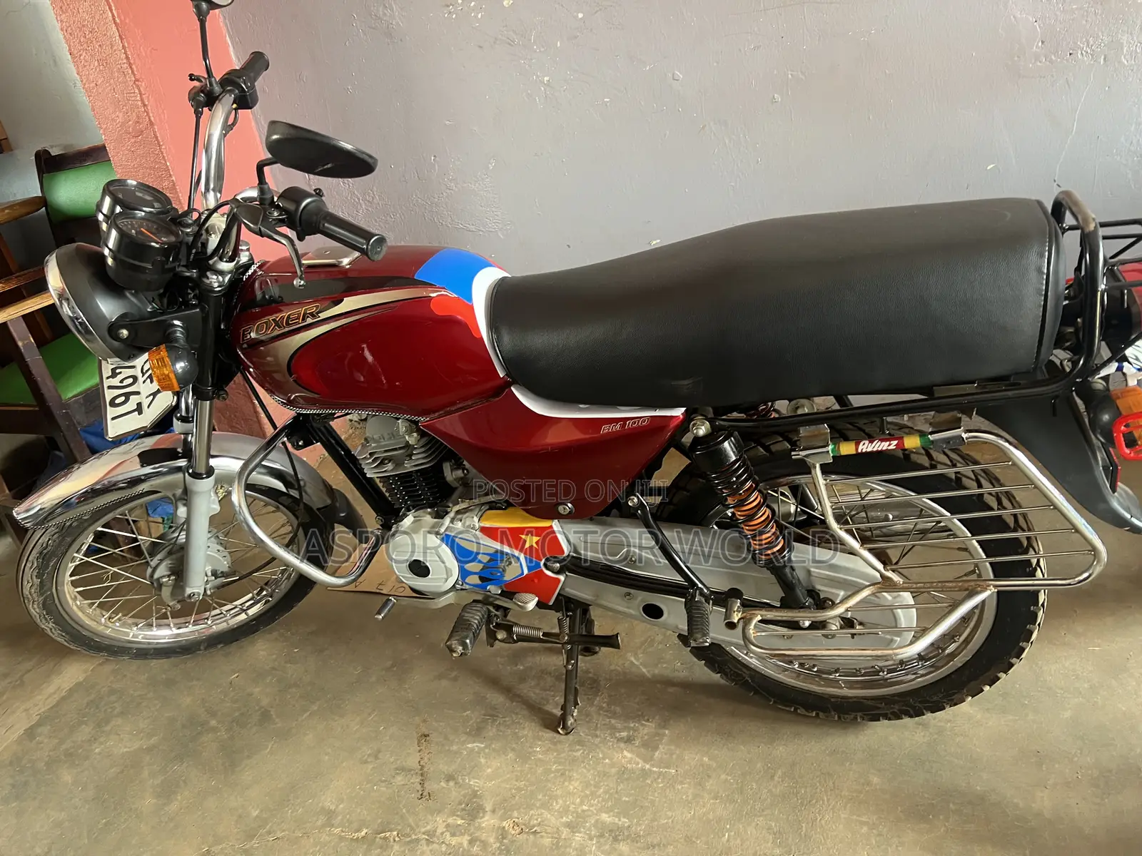 Bajaj Boxer 100 2023 Red