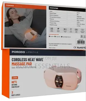 Porodo Lifestyle Cordless Heat Wave Massage Pad
