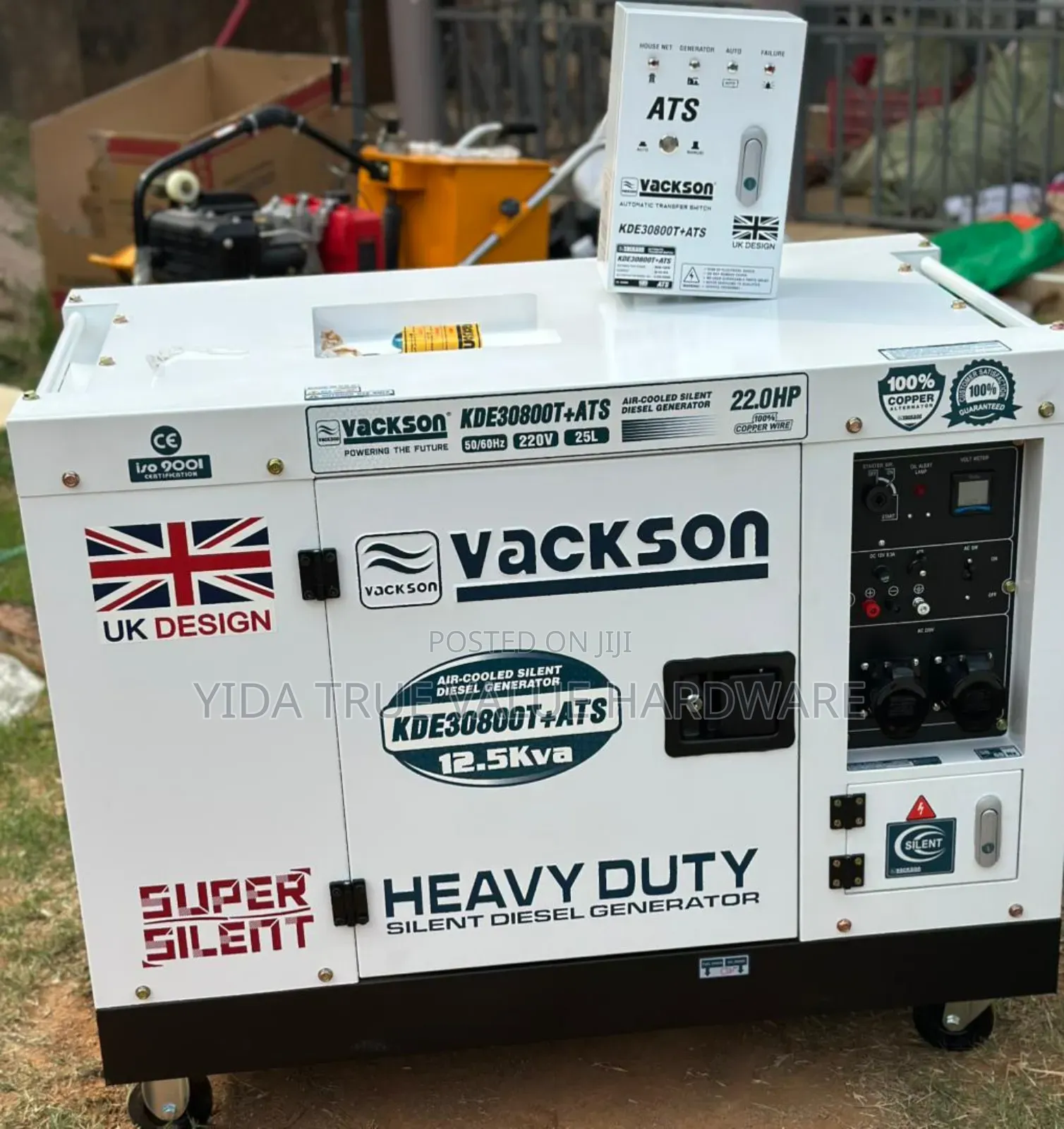 Generator 12.5kva With Ats Box