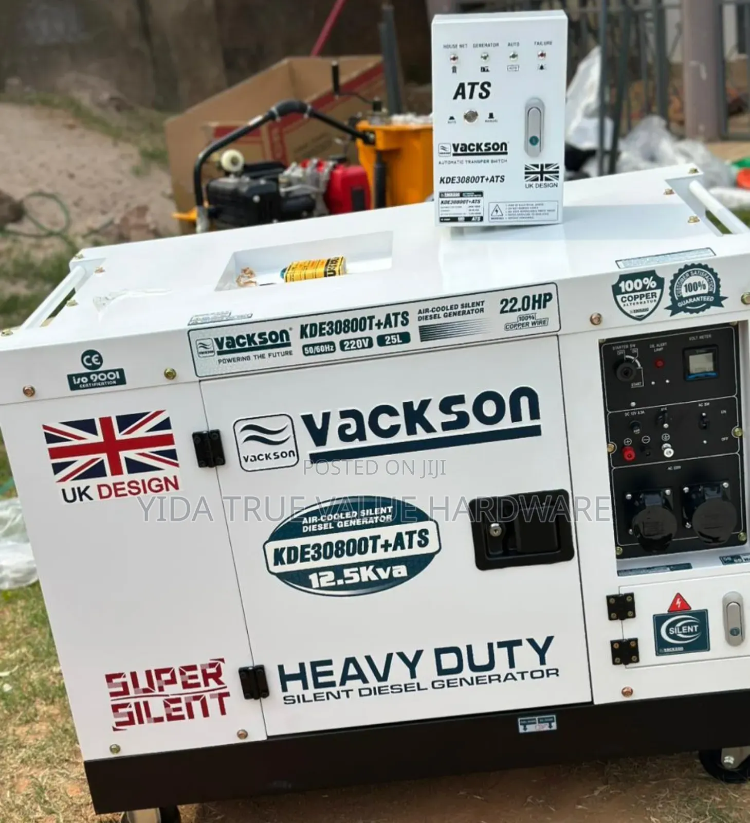 Generator 12.5kva With Ats Box