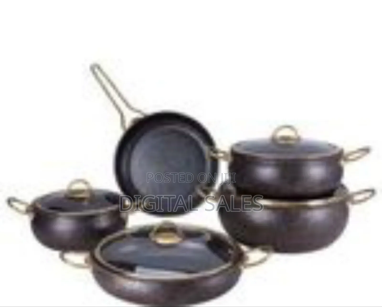 Premium Non-Stick Granite Cookware Set