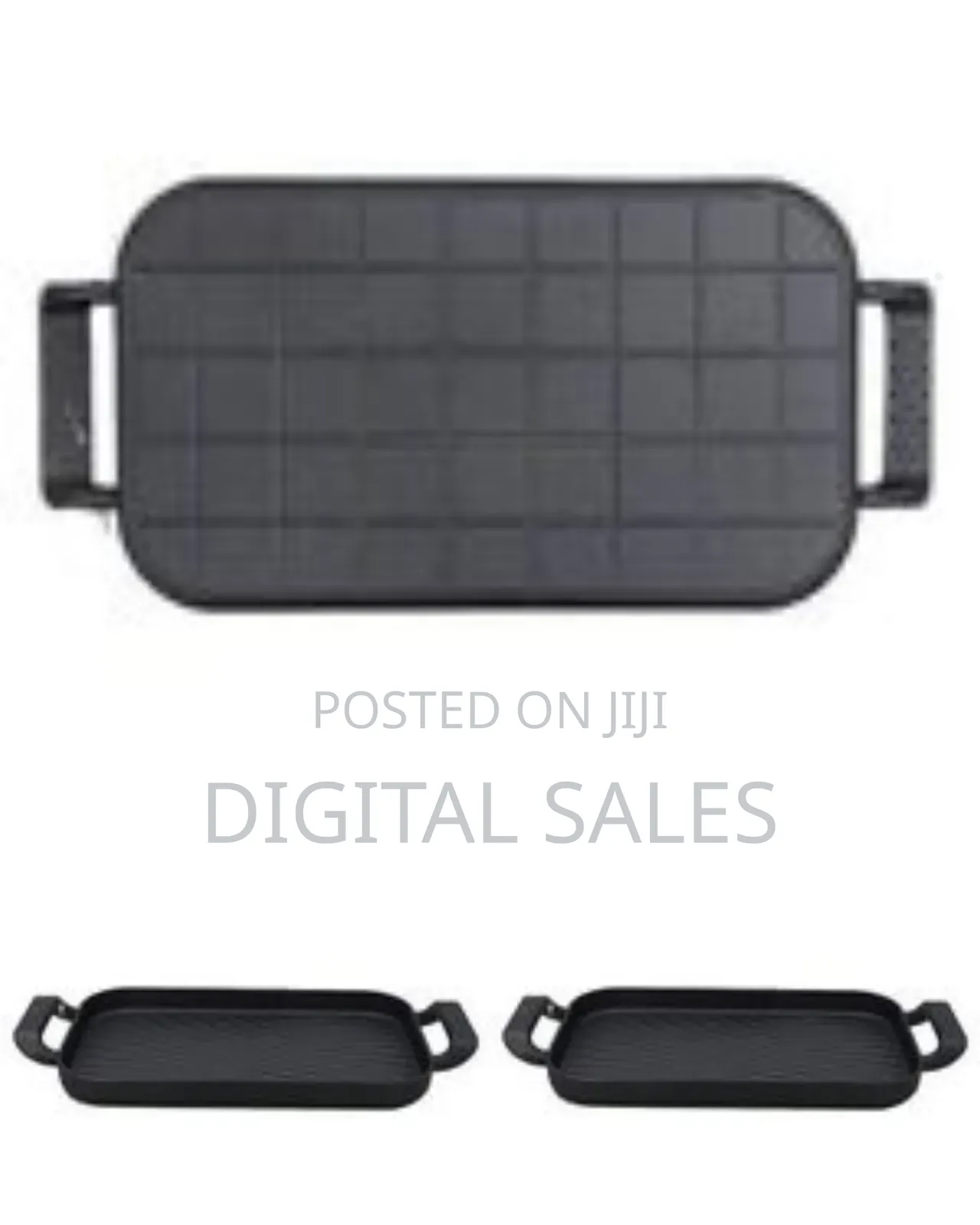Professional Cast Iron Sizzling Grill Pan