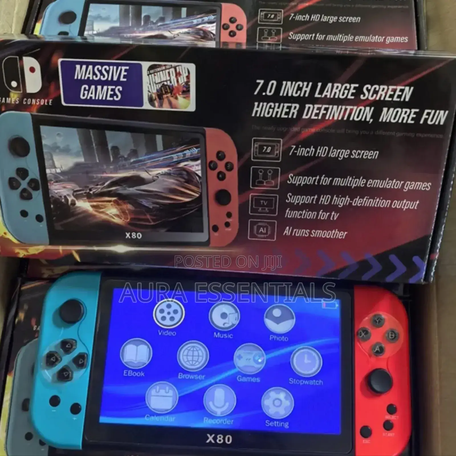 X80 Handheld Game Console