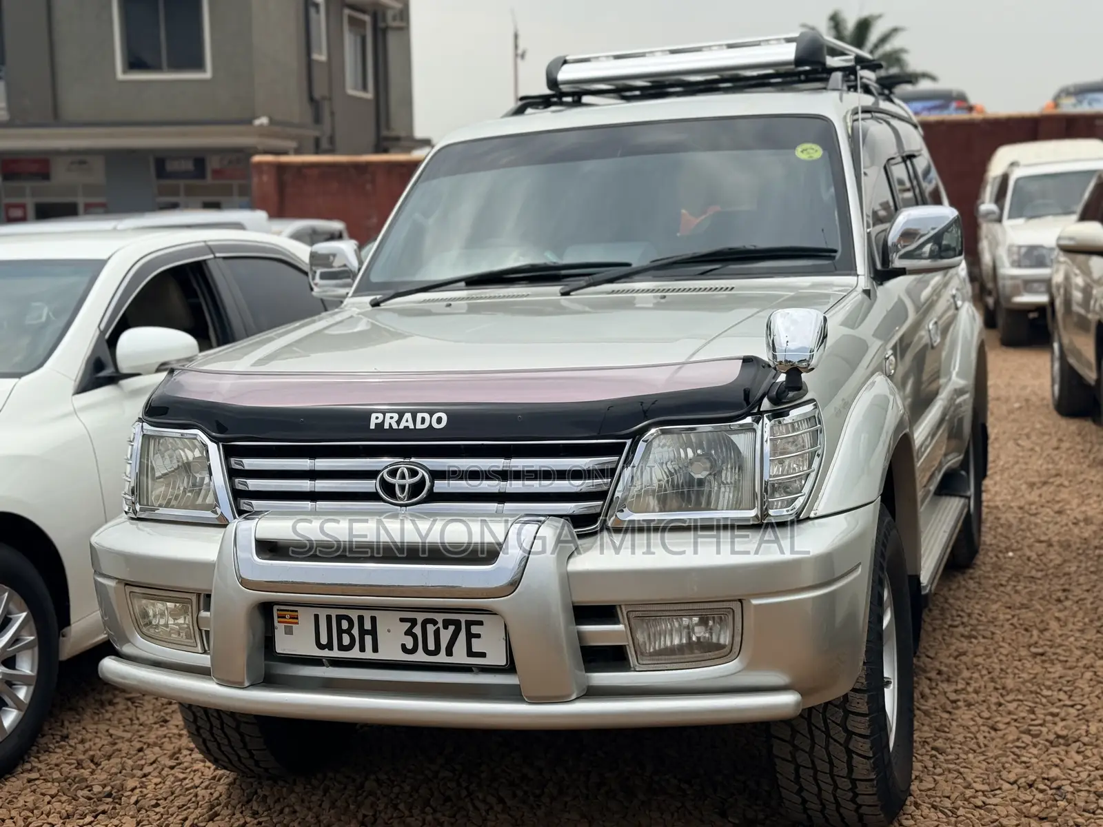 Toyota Land Cruiser Prado 2001 Silver