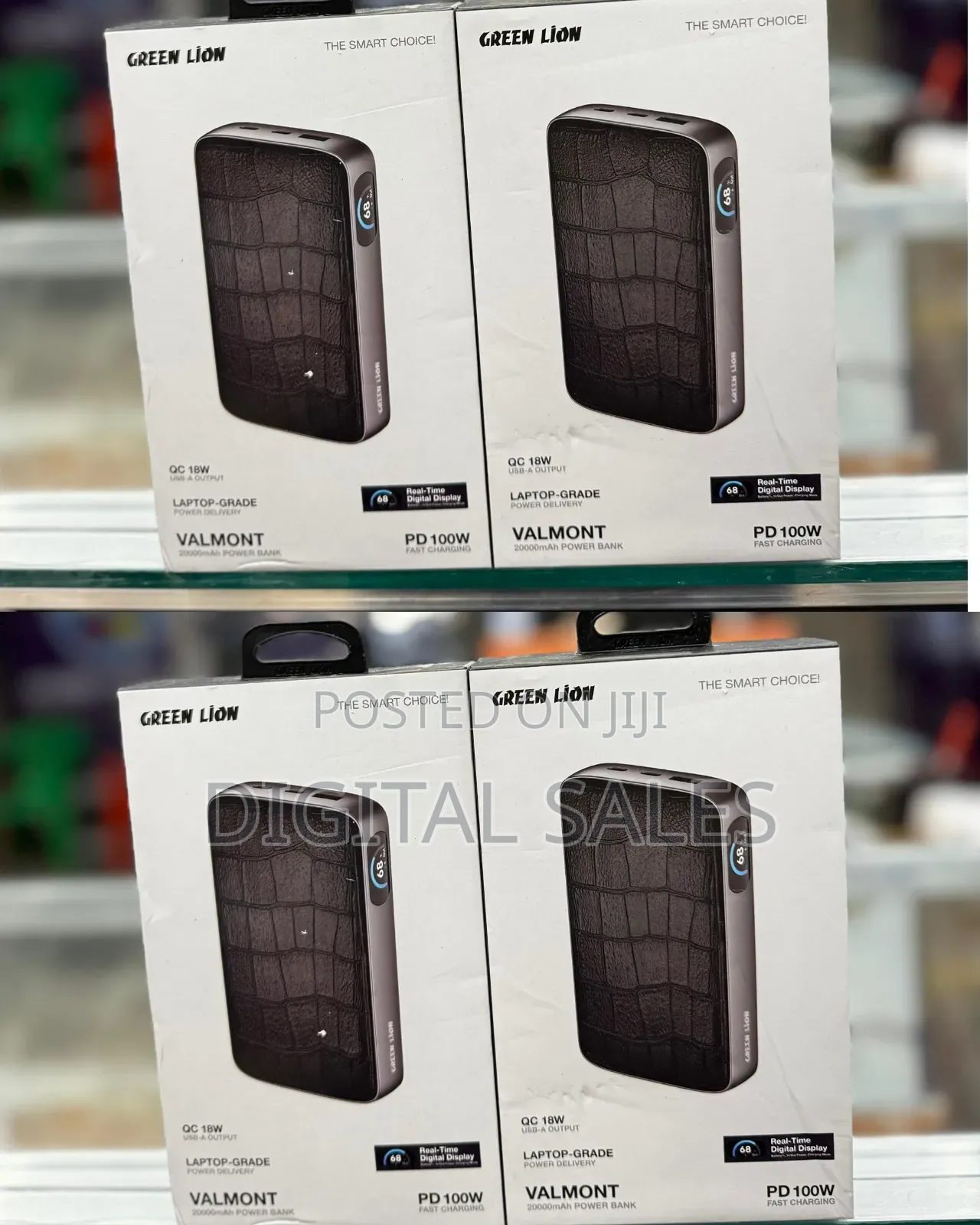 Green Lion Valmont 20000mah Power Bank