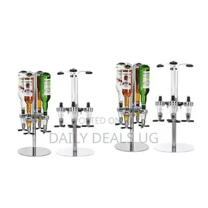 4-Bottle Rotary Liquor Dispenser