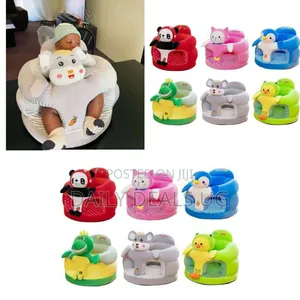 Cartoon-Themed Plush Baby Support Seats or Sofas