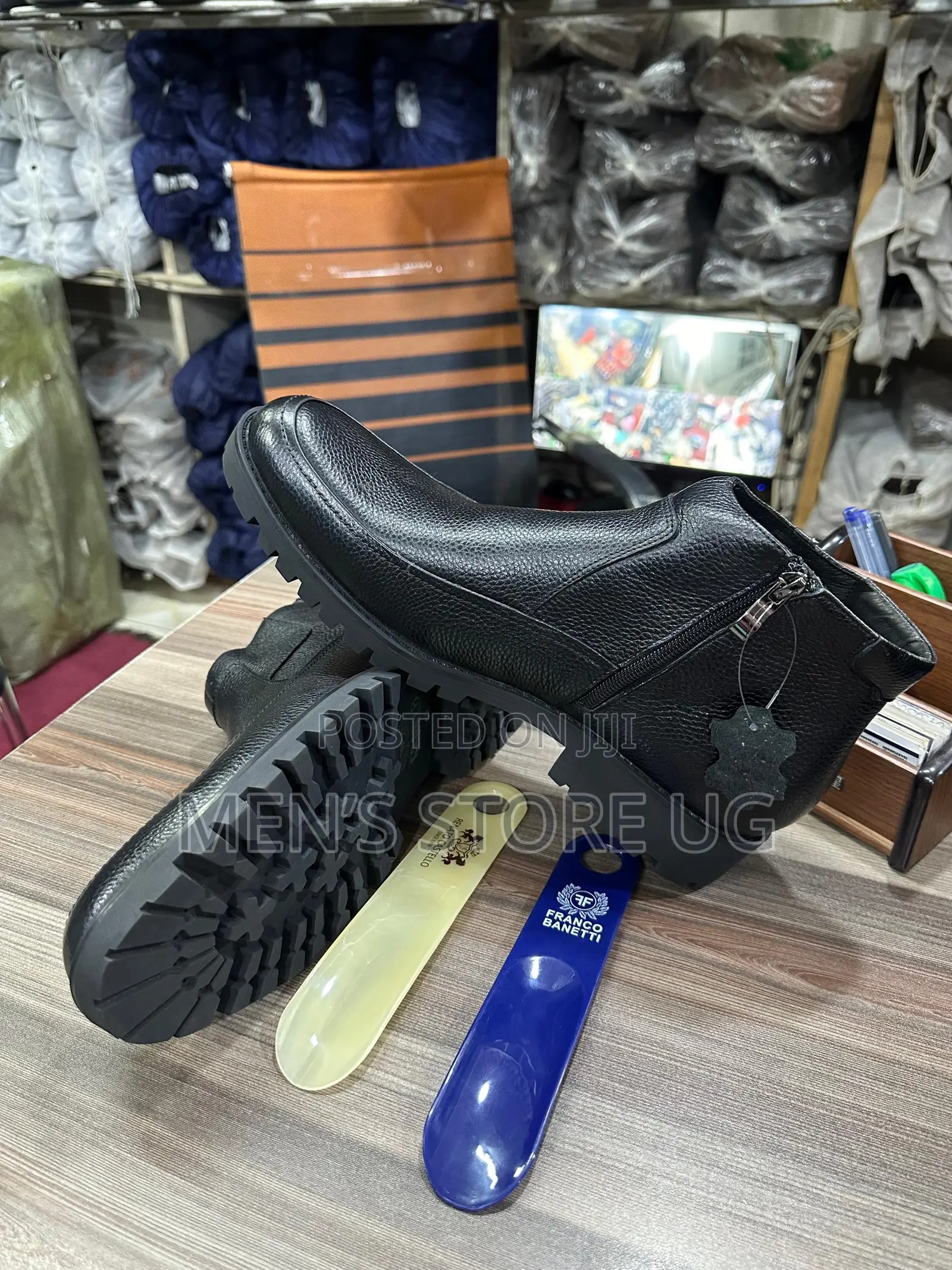 Men’S Classic Premium Authentic Leather Casual Gentle Boots