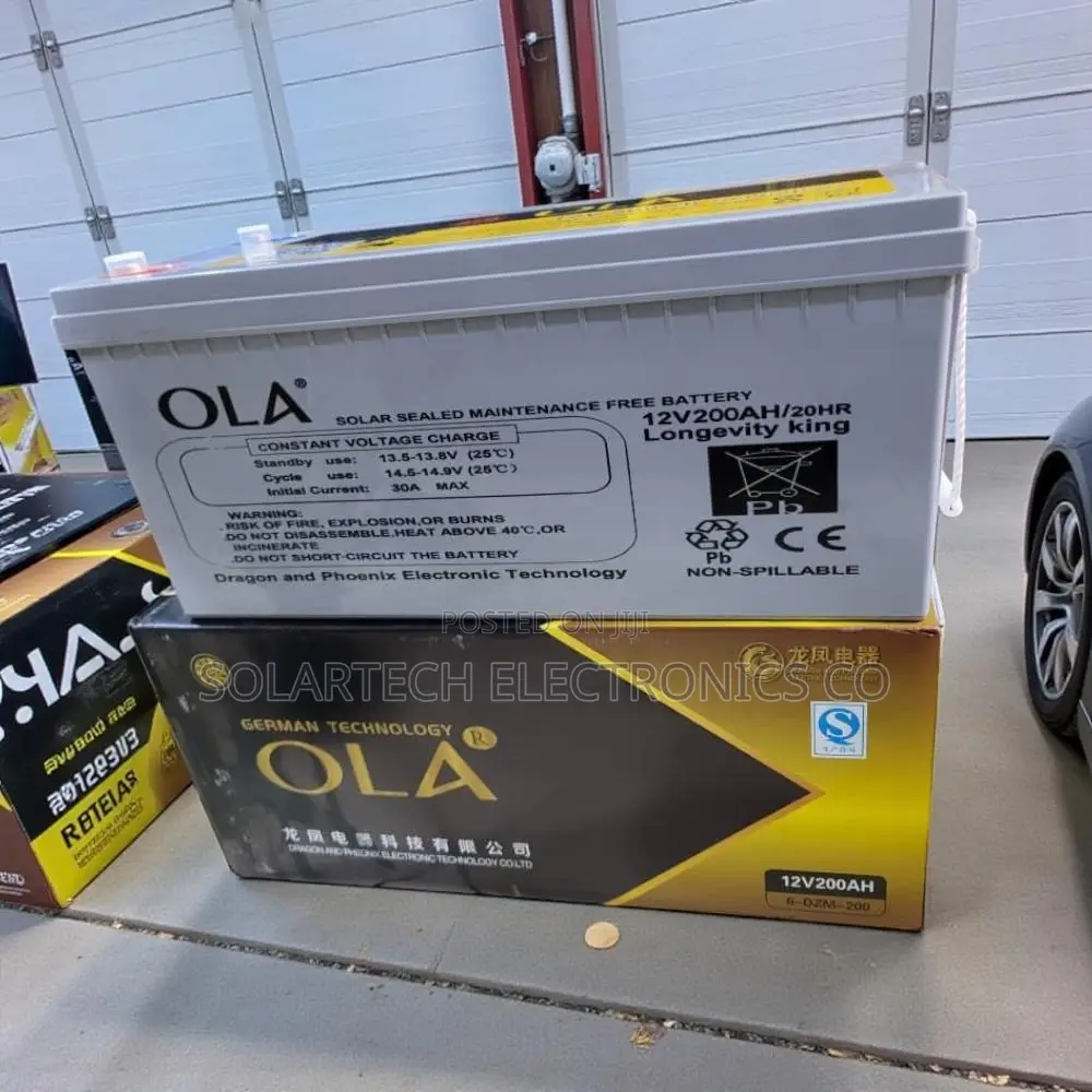 Boxed 200ah Ola German Technology Solar Battery