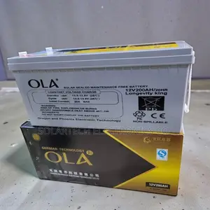 Mega Ola German Technology 200ah Solar Battery for Backup Use