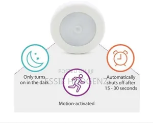 Led Motion Sensor Lights Pir Wireless Night Light Battery Lamp