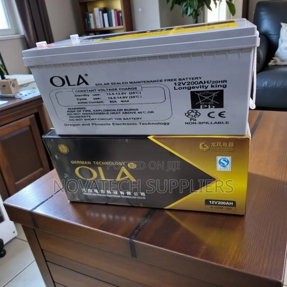 Ola 12v High-Capacity Solar Battery With 2kwh
