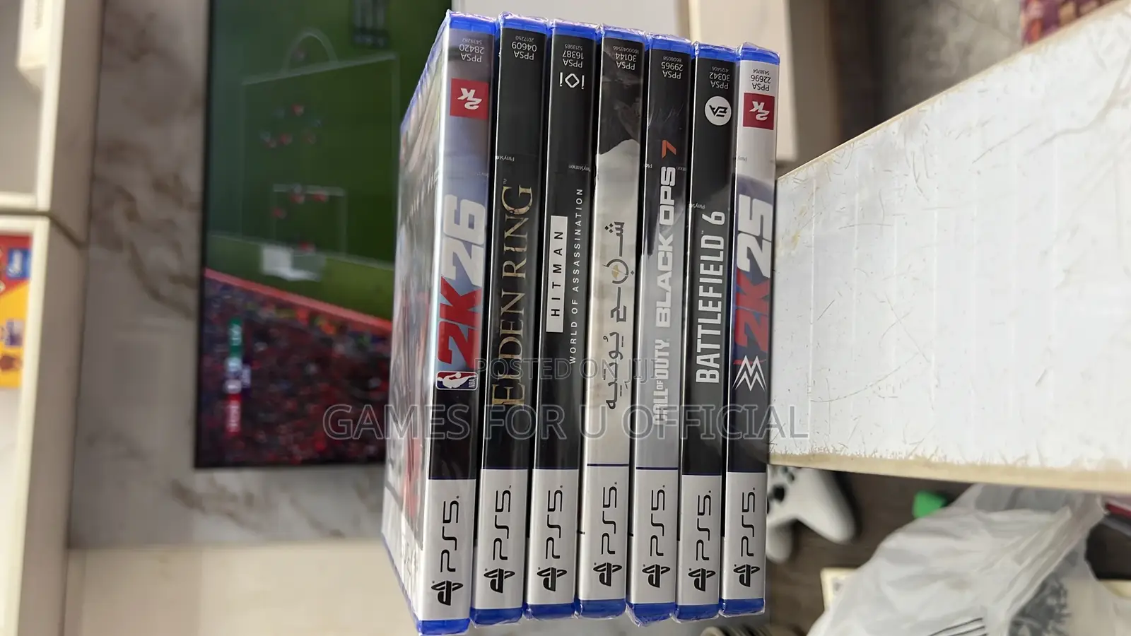 Ps5 Games Latest Hitman Cod Back Ops7 Nba 26 & Others