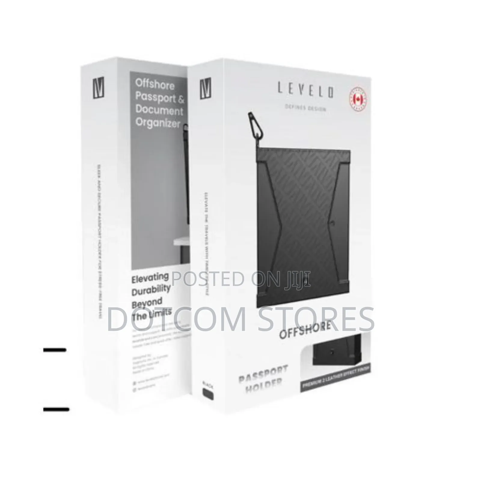 Levelo Offshore Passport Holder Leather Case