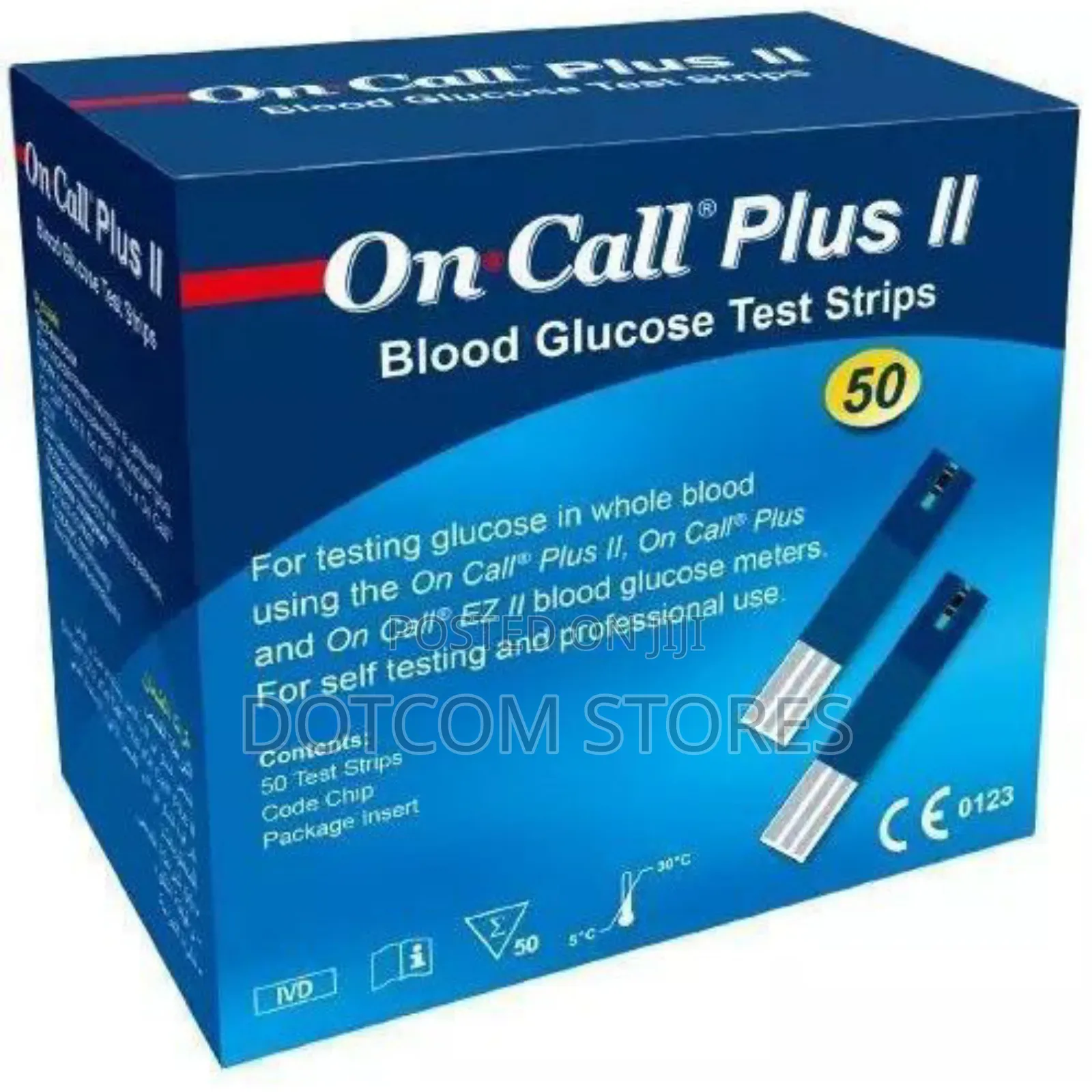 On Call Plus Glucometer Blood Glucose Test Strip