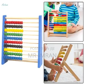 Educational Wooden Rainbow Abacus for Children Counting