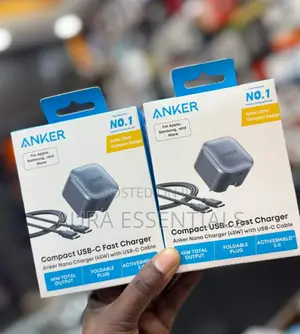 Anker Nano Charger 45w With Usb-C Cable