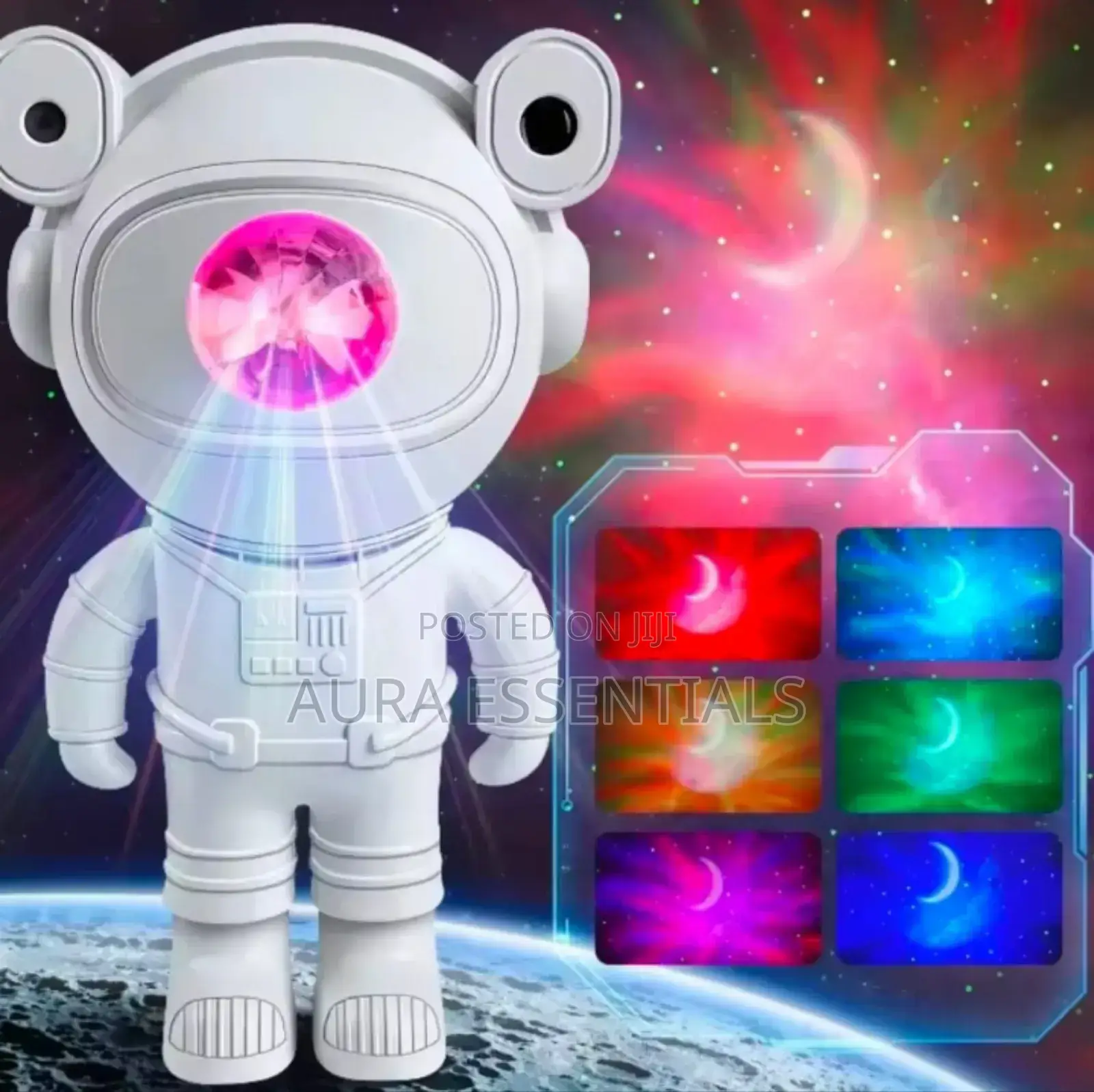 Space Decor Astronaut Speaker Projector