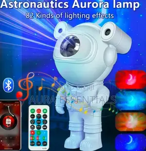 Space Decor Astronaut Speaker Projector