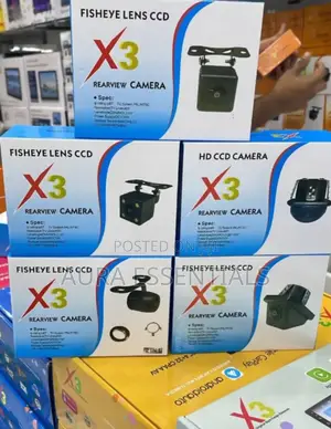 Universal Car Rear View Camera With a Fisheye Lens