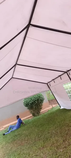 Mobile Tent 100seater Ordinary in White Color