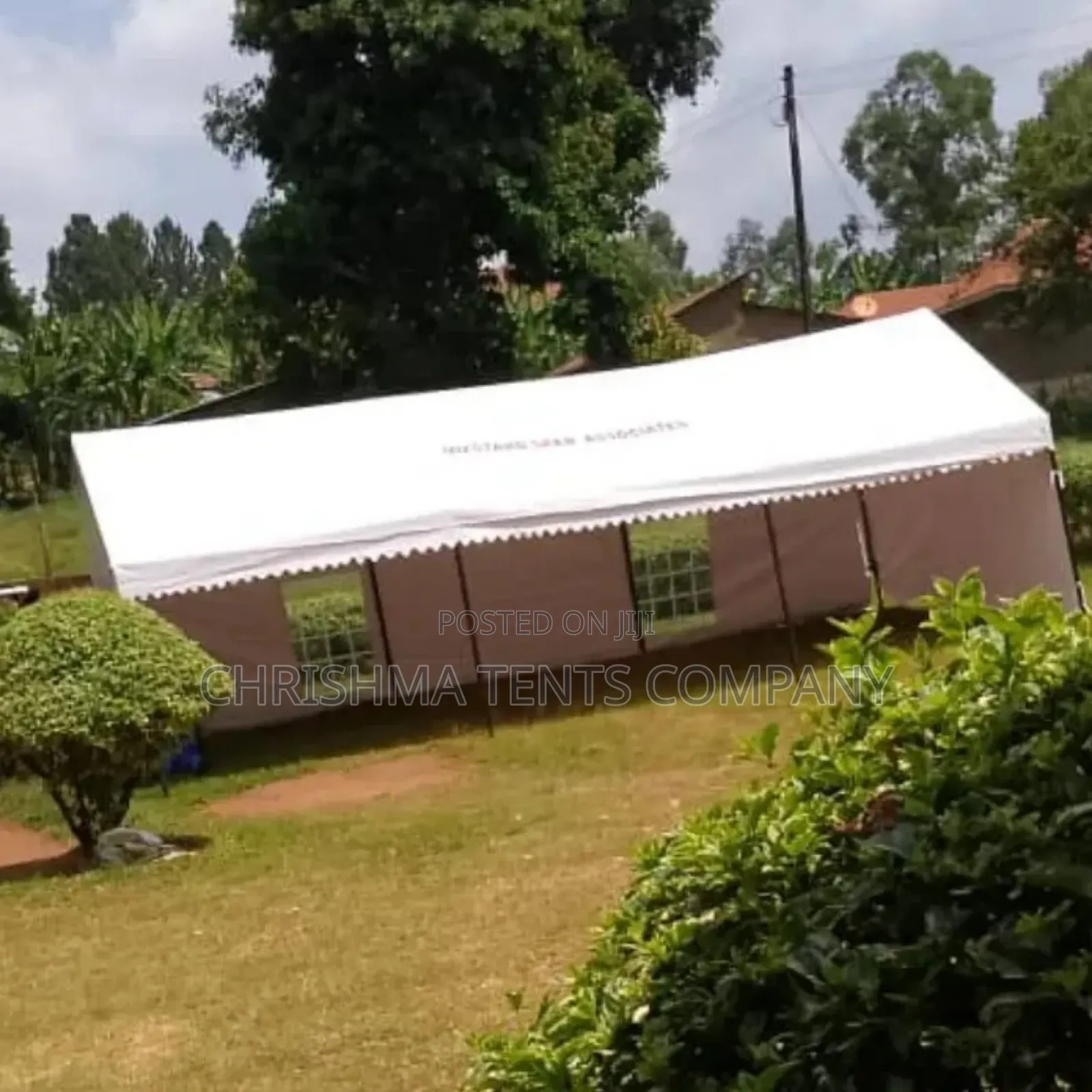 Mobile Tent 100seater Ordinary in White Color